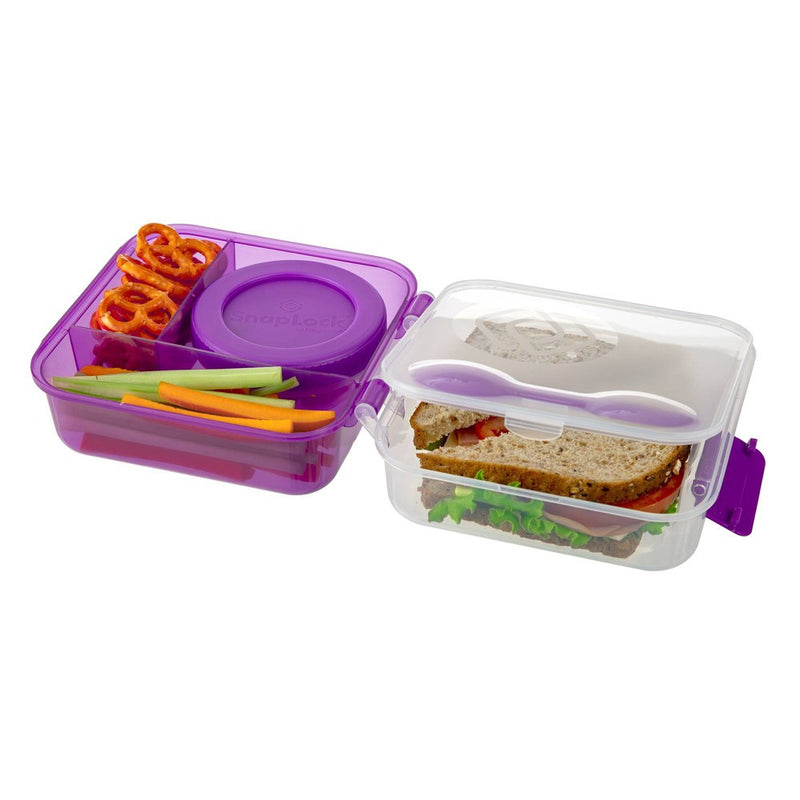 SnapLock Lunch Plus To Go Container - Clear - 50oz