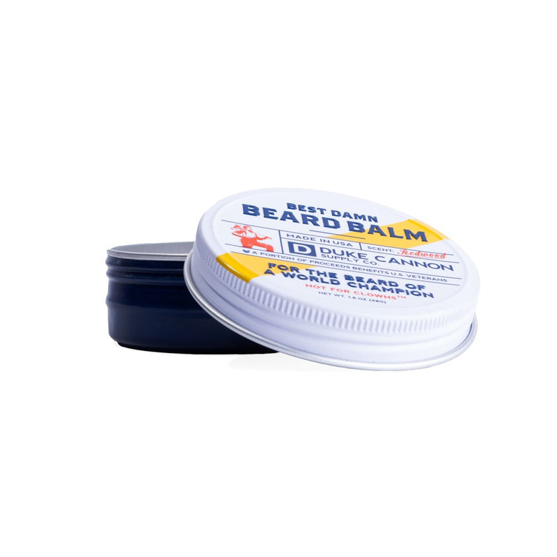 Duke Cannon Best Redwood Damn Beard Balm - 1.6oz