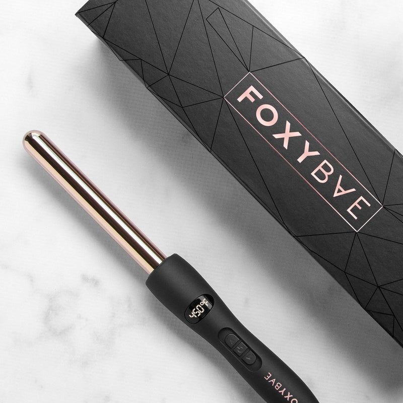 FoxyBae Rose Gold Single Barrel Curling Iron - 19mm *NEW & SEALED*