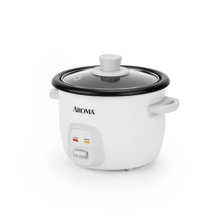 Aroma 4 Cup Pot Style Rice Cooker - White
