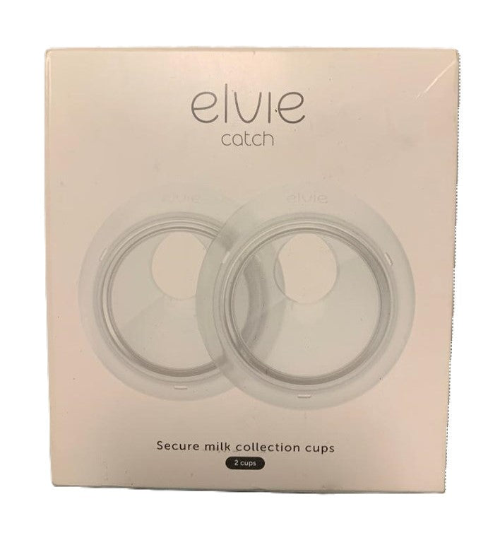 Elvie Catch Secure Milk Collection Cups 2 Cups 2 Skirts Discreet Reusable NEW