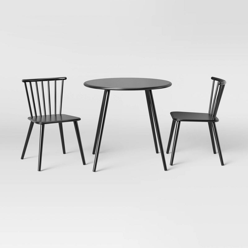 Windsor Metal Activity Table Set Black - Pillowfort™ (LOCAL PICKUP ONLY)