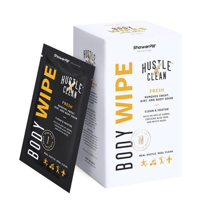 Hustle Clean Body Wipes 1 pk