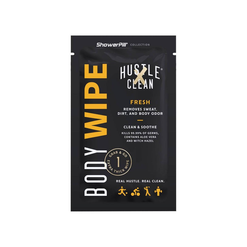 Hustle Clean Body Wipes 1 pk