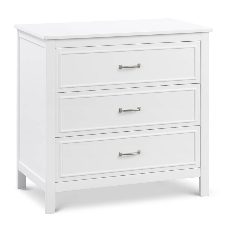 DaVinci Charlie 3-Drawer Dresser - White (LOCAL PICKUP ONLY)