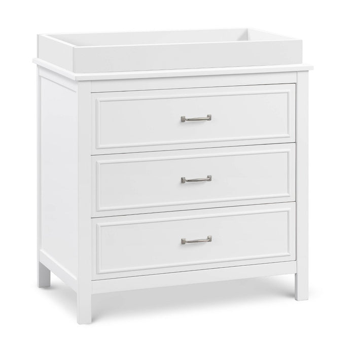 DaVinci Charlie 3-Drawer Dresser - White (LOCAL PICKUP ONLY)