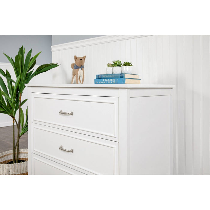 DaVinci Charlie 3-Drawer Dresser - White (LOCAL PICKUP ONLY)