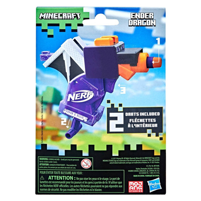 NERF MicroShots Minecraft Ender Dragon