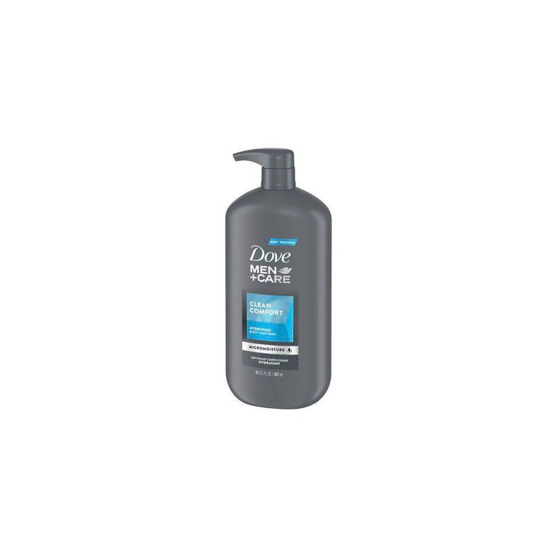 Dove Men's Clean Comfort Body Wash Pump - 30 fl oz