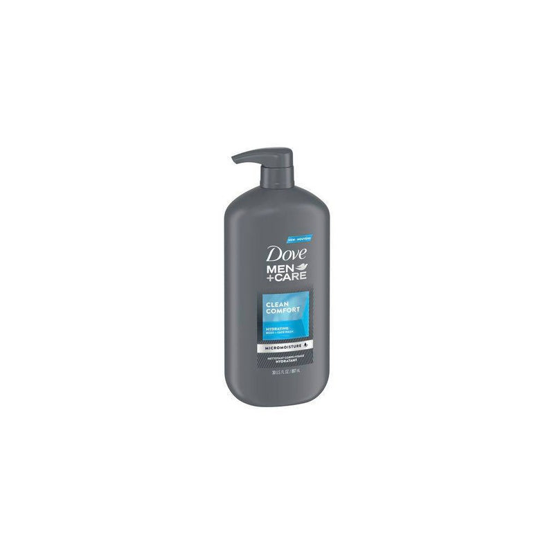 Dove Men's Clean Comfort Body Wash Pump - 30 fl oz