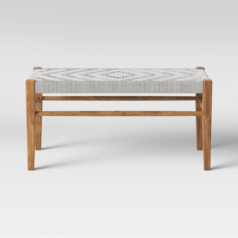 Lumarco Woven Bench Natural - Opalhouse™ (LOCAL PICKUP ONLY)