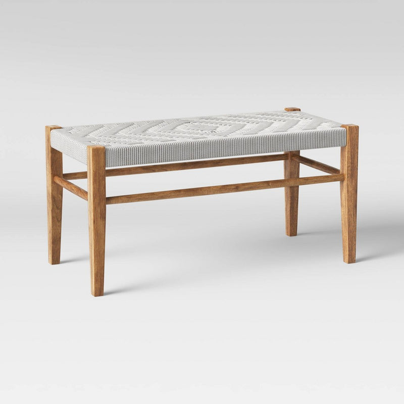 Lumarco Woven Bench Natural - Opalhouse™ (LOCAL PICKUP ONLY)