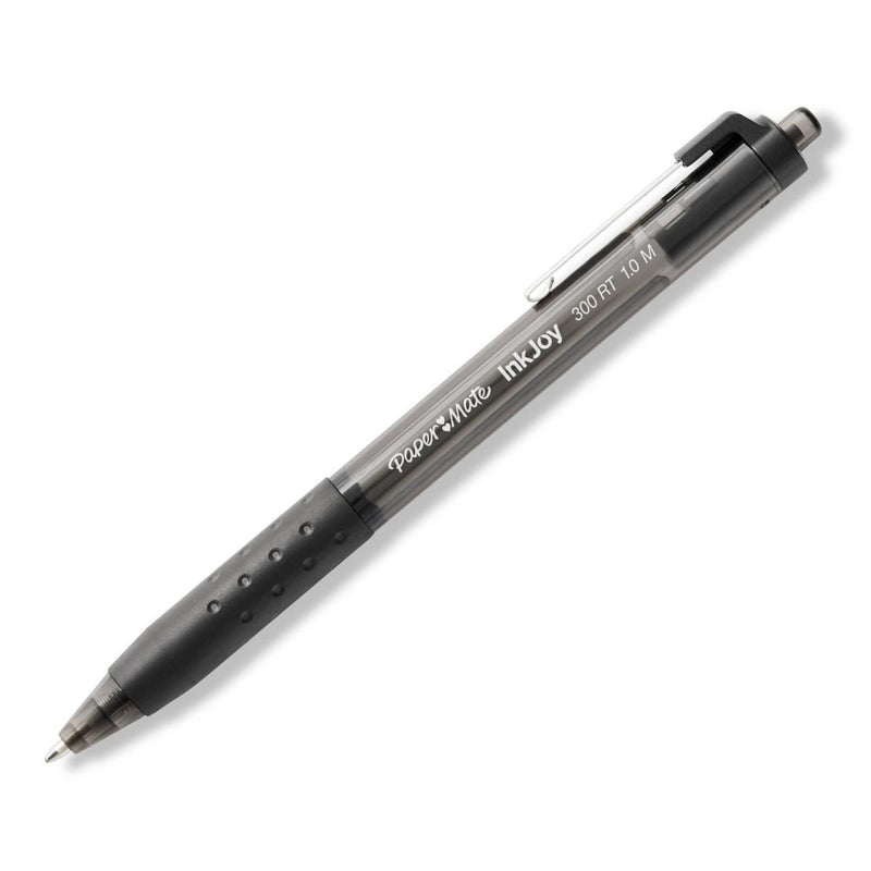 Paper Mate Ink Joy 8pk 300RT Ballpoint Pens 1.0mm Black