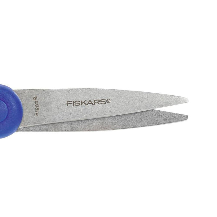 Fiskars 6" Soft Grip Big Kids Scissors - Blue/Turquoise