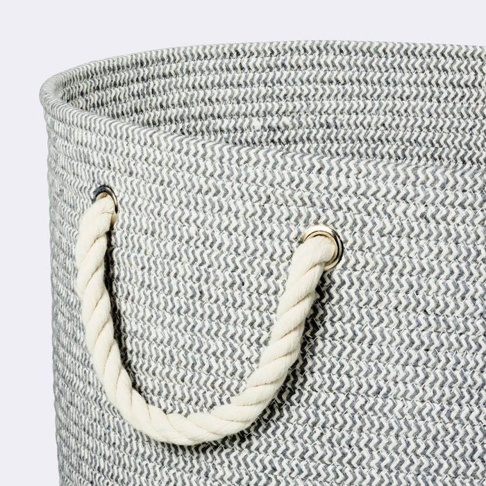 Large Round Coiled Rope Basket - Cloud Island™