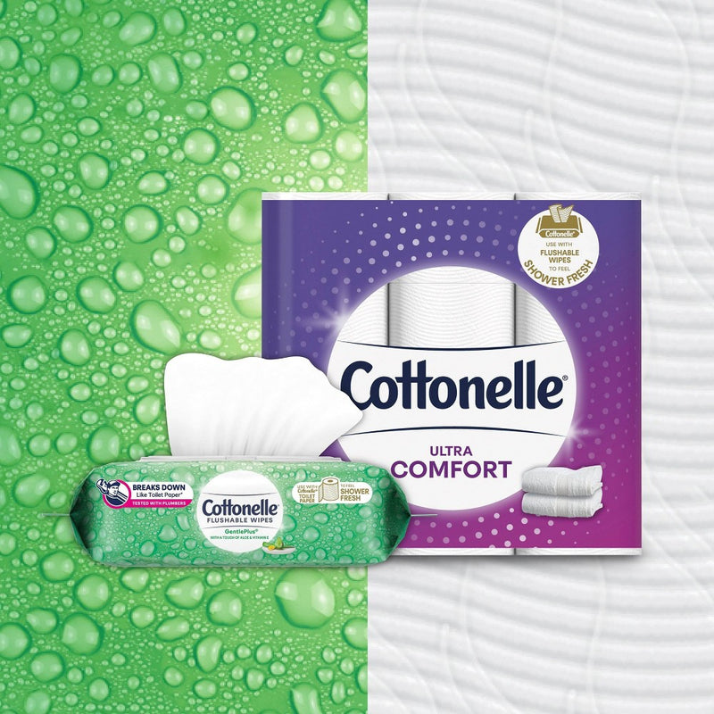Cottonelle Comfort Care Toilet Paper - 12 Super Mega Rolls/402 Sheets per Roll