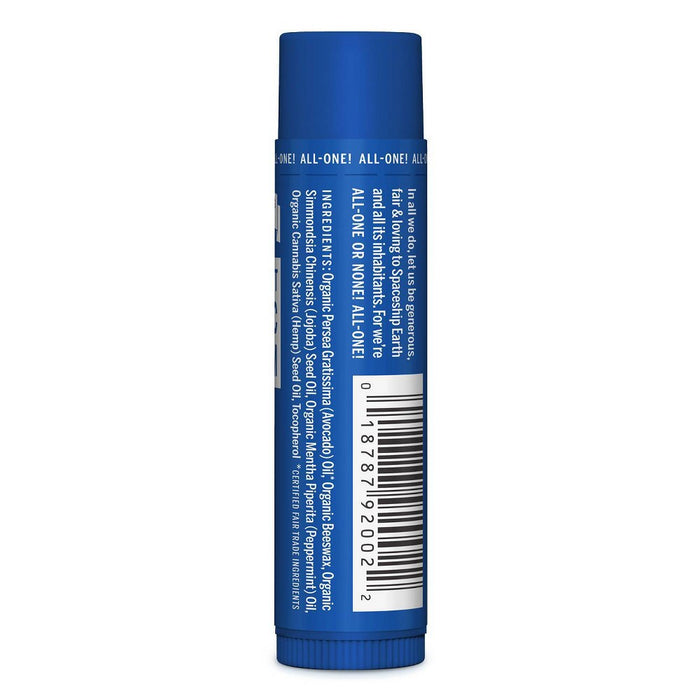 Dr. Bronner's Organic Lip Balm Peppermint - .15oz