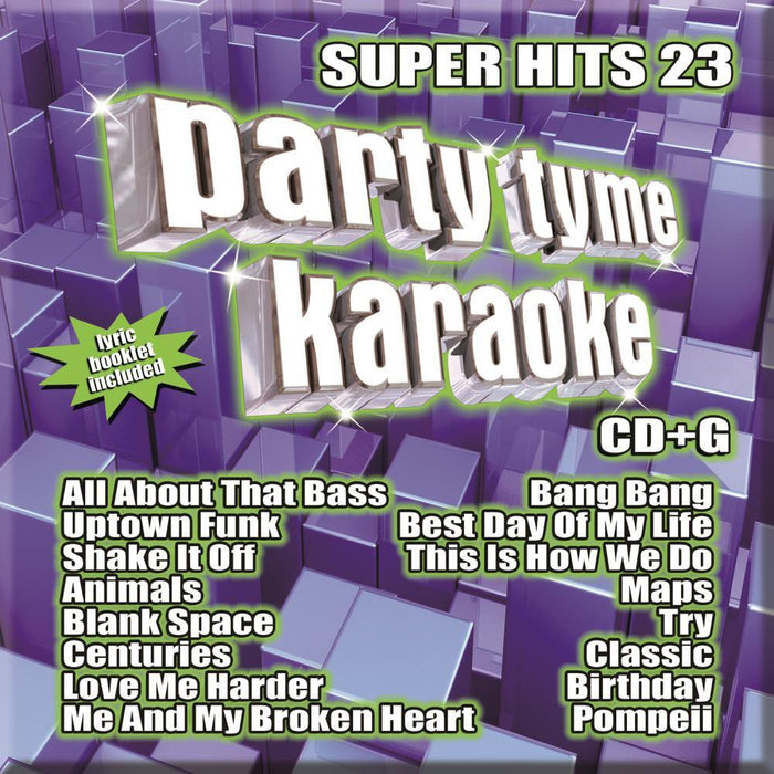 Party Tyme Karaoke: Super Hits 23 (CD) *BRAND NEW & SEALED*