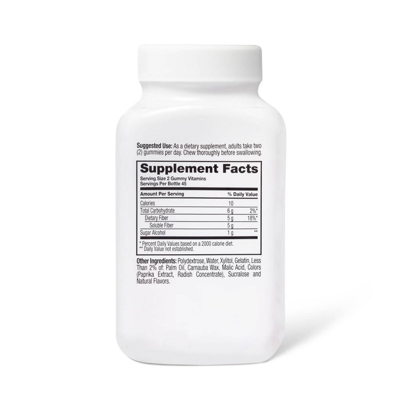 Fiber Adult Gummies - 90ct - up & up™