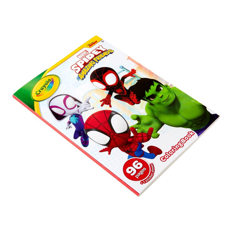 Crayola 96pg Coloring Book - Spidey and His Amazing Friends
