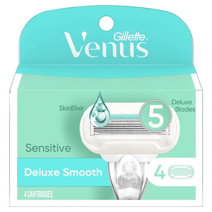 Venus Deluxe Smooth Sensitive Women's Razor Blade Refills