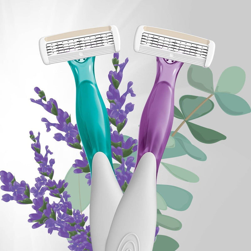 BiC Soleil Escape Women's 4-Blade Disposable Razors - 4ct