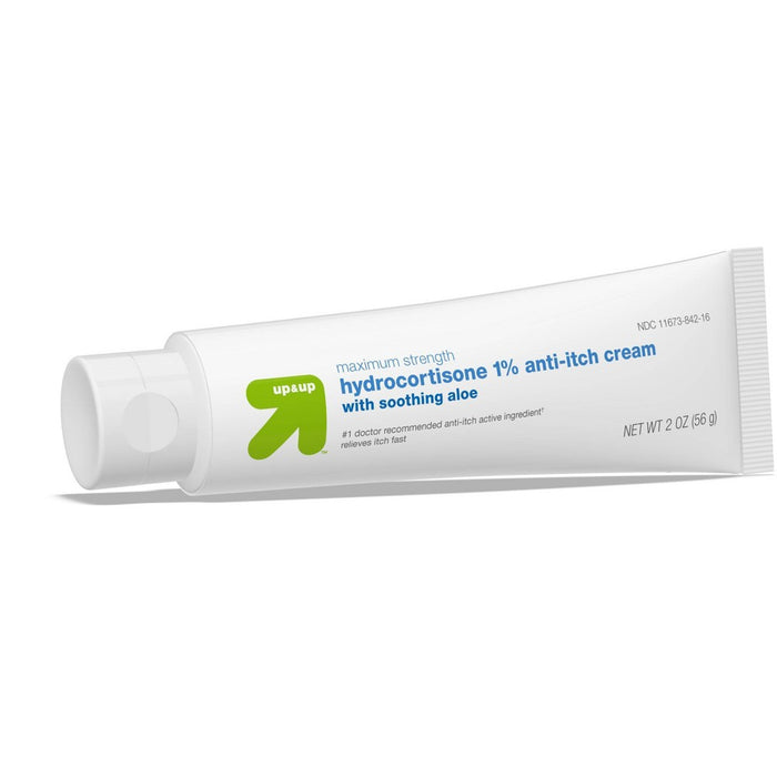 Hydrocortisone 1% Anti-Itch Cream with Soothing Aloe - 4oz - up & up™