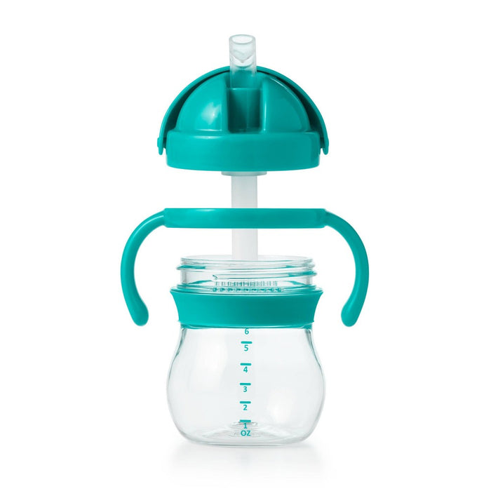 OXO Tot Transitions Straw Cup with Removable Handles - 6oz - Teal