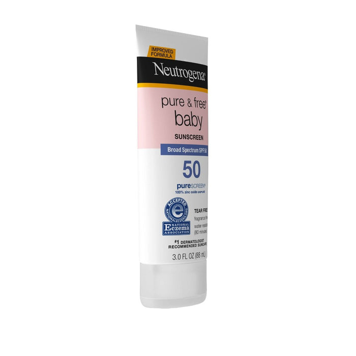 Neutrogena Pure & Free Baby Sunscreen Lotion - SPF 50 - 3 fl oz