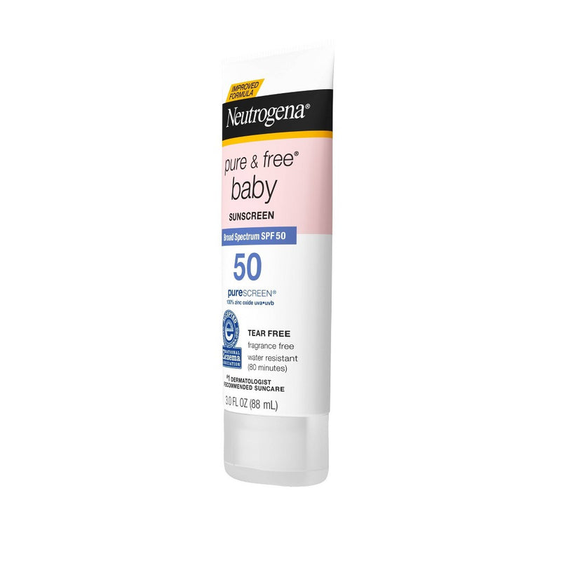 Neutrogena Pure & Free Baby Sunscreen Lotion - SPF 50 - 3 fl oz