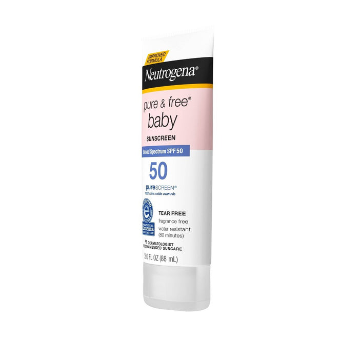 Neutrogena Pure & Free Baby Sunscreen Lotion - SPF 50 - 3 fl oz