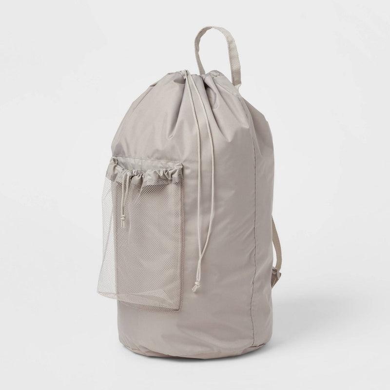 Backpack Laundry Bag Textured Gray - Brightroom™2