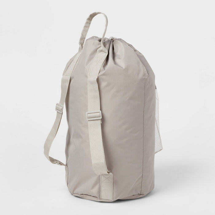 Backpack Laundry Bag Textured Gray - Brightroom™2
