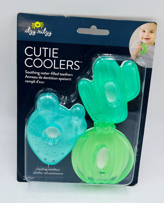 Itzy Ritzy Cutie Coolers 3pk Teether Set - Cactus