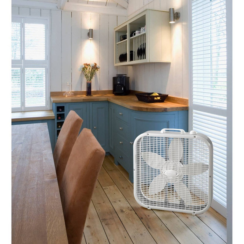 Lasko Box Fan White