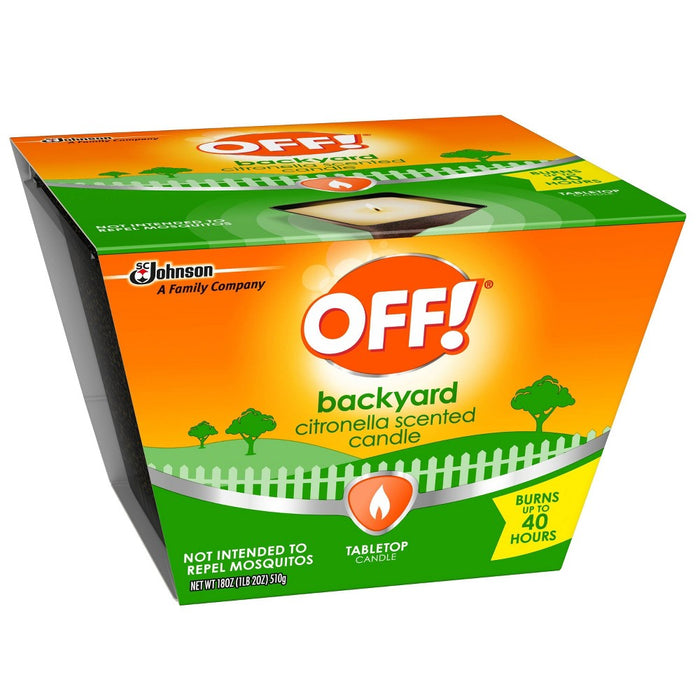 OFF! 18oz Citronella Bucket Candle