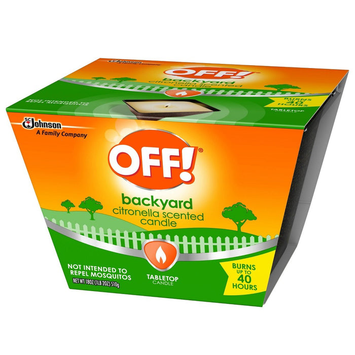 OFF! 18oz Citronella Bucket Candle