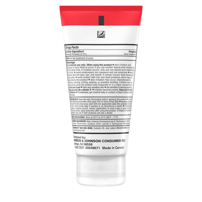 Neutrogena Stubborn Acne Morning Treatment - 2oz EXP. 09/2024