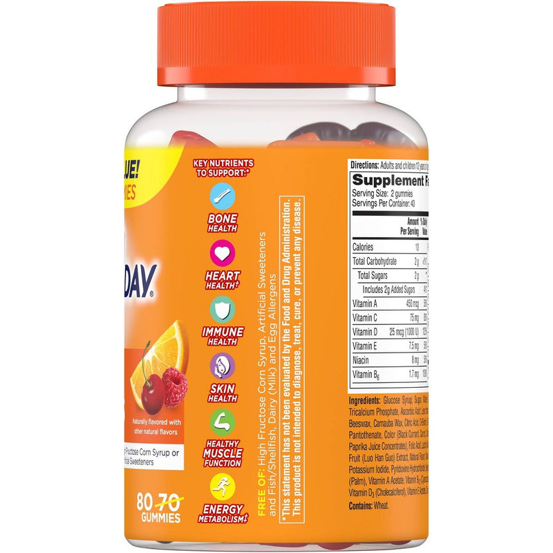 One A Day Women's Multivitamin Gummies - 80ct -EXP 02/26