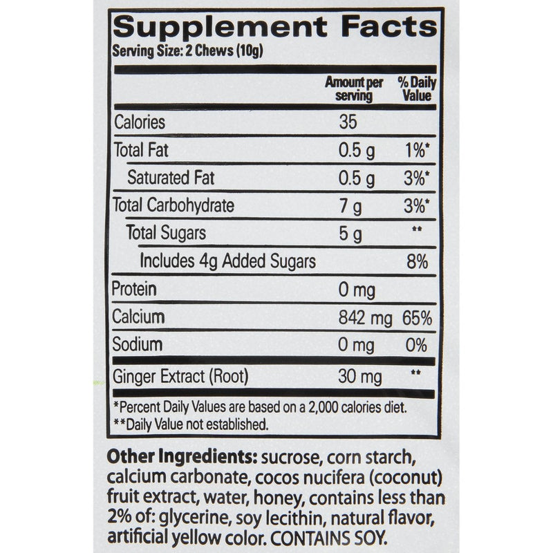 Dramamine Soft Morning Sickness Chewables - Ginger - 20ct