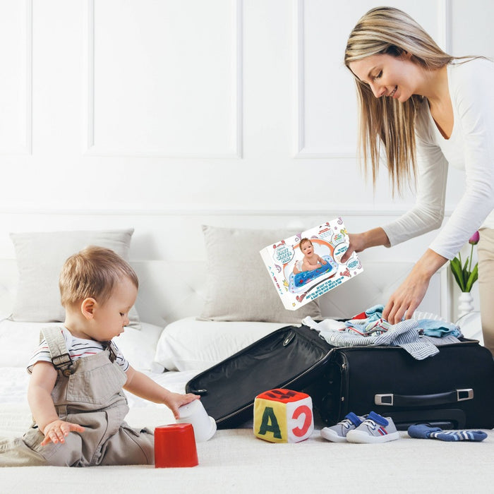 Hoovy Inflatable Tummy Time Water Play Mat