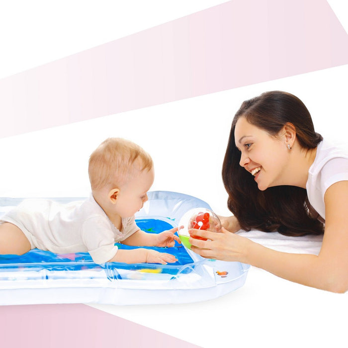 Hoovy Inflatable Tummy Time Water Play Mat