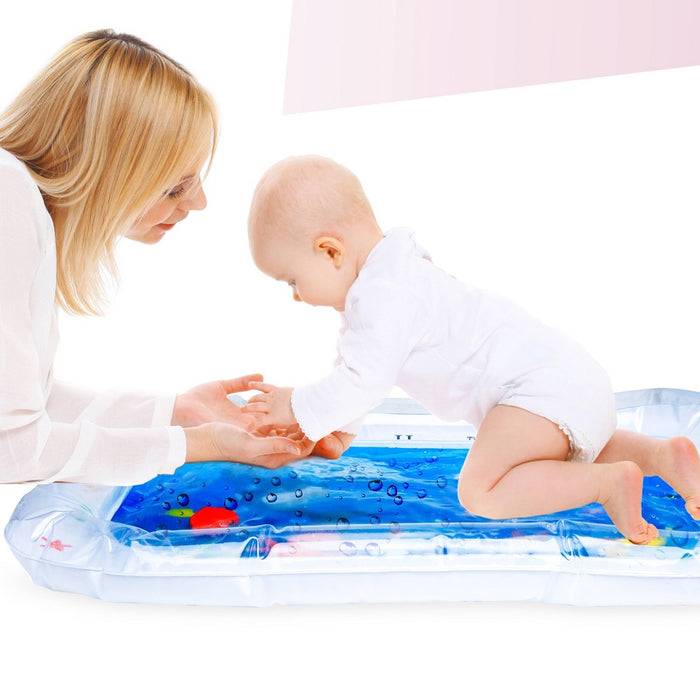 Hoovy Inflatable Tummy Time Water Play Mat