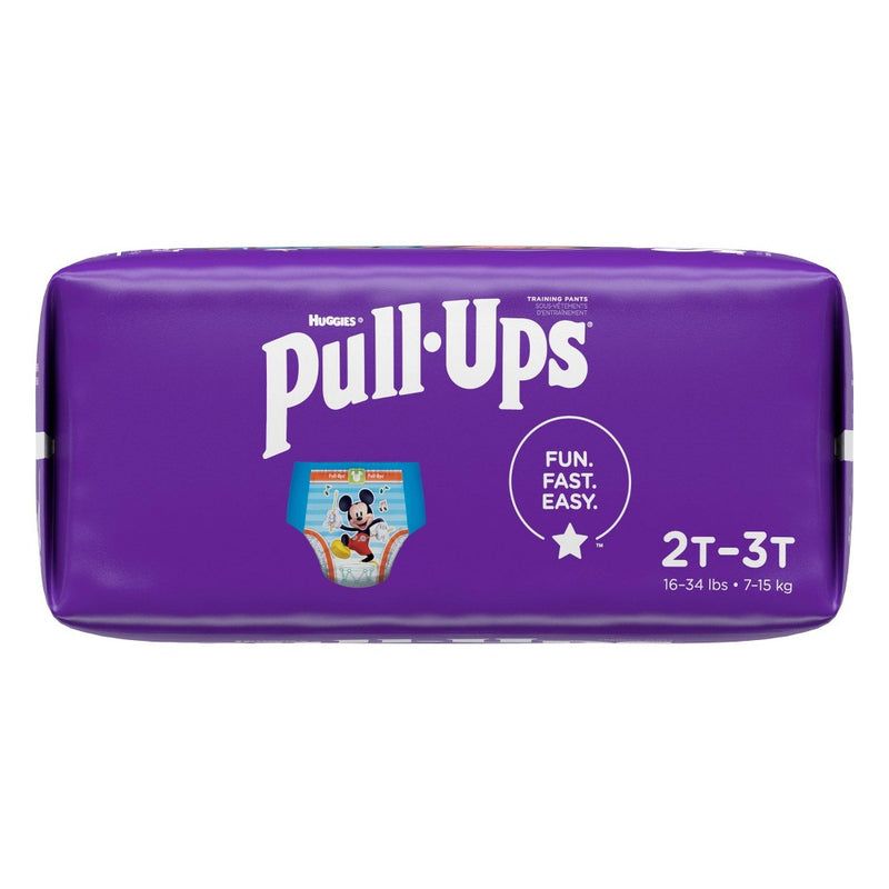 single sleeve Pull-Ups Boys' Learning Design Ecomm Pack Disposable Training Pants - 2T-3T - 31ct
