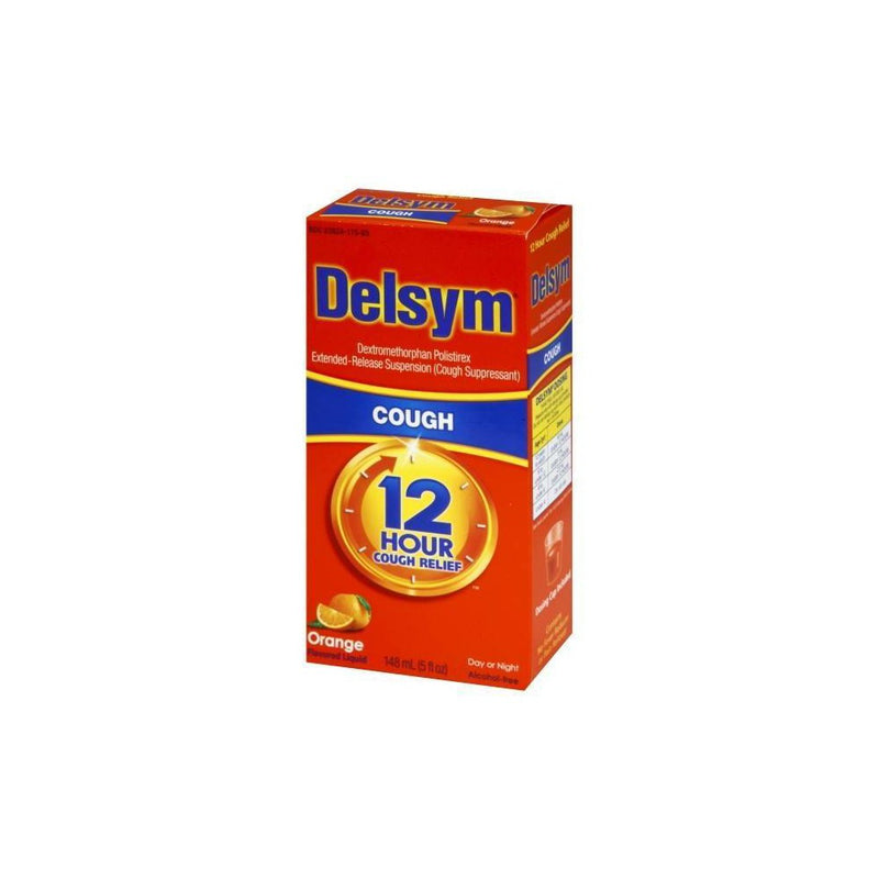 Delsym Adult Cough Relief Liquid - Orange - 5oz