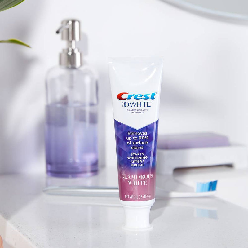 Crest 3D White Glamorous Toothpaste - White - 3.8oz