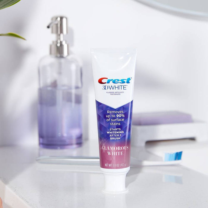 Crest 3D White Glamorous Toothpaste - White - 3.8oz