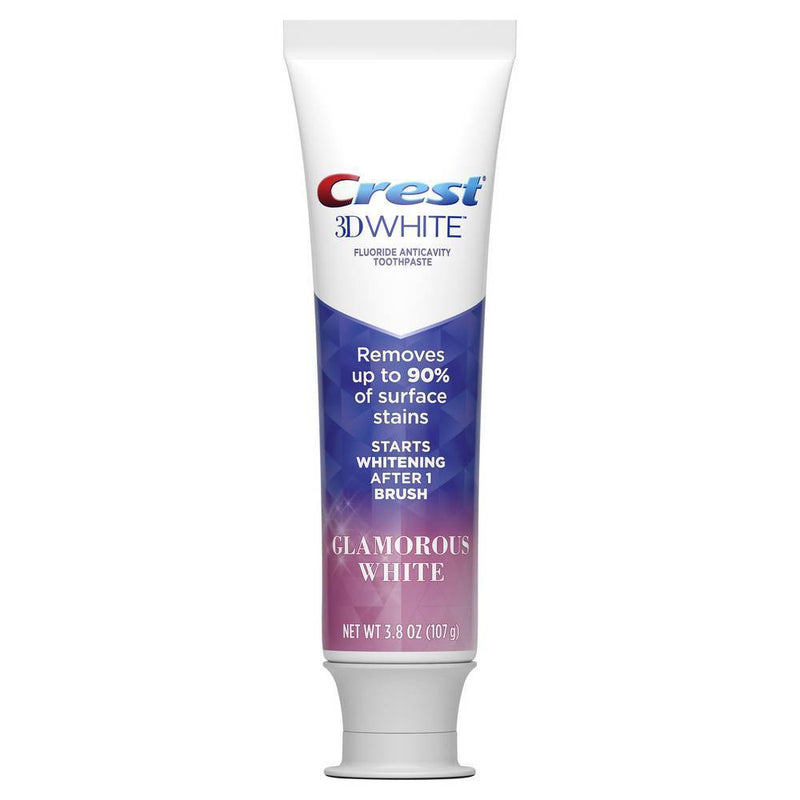 Crest 3D White Glamorous Toothpaste - White - 3.8oz