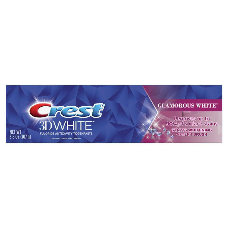 Crest 3D White Glamorous Toothpaste - White - 3.8oz