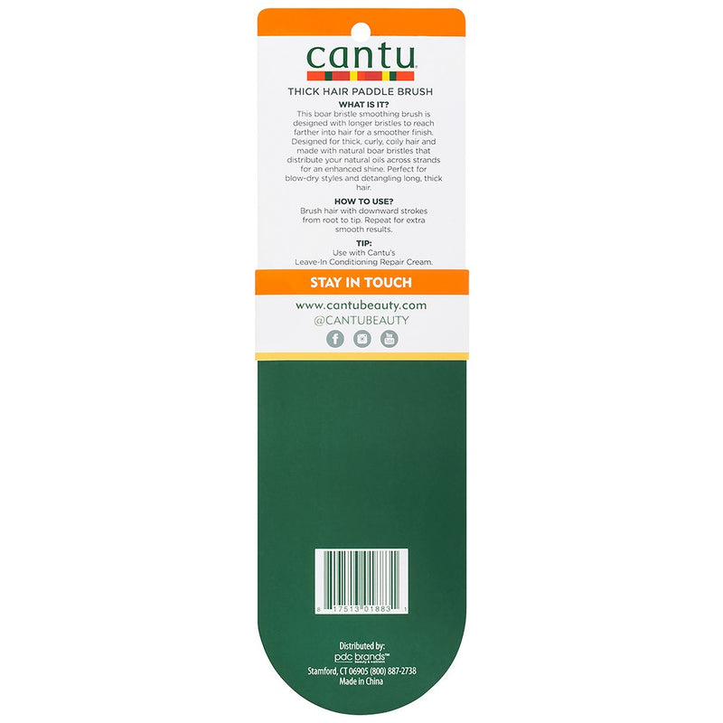 Cantu Smooth Thick Paddle Hair Brush - 1ct